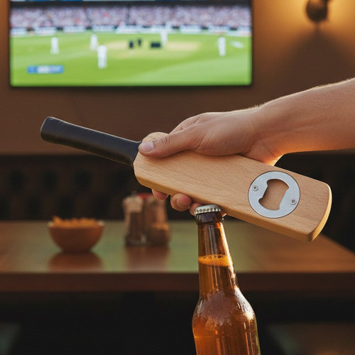 Cricket Bat Bottle Opener