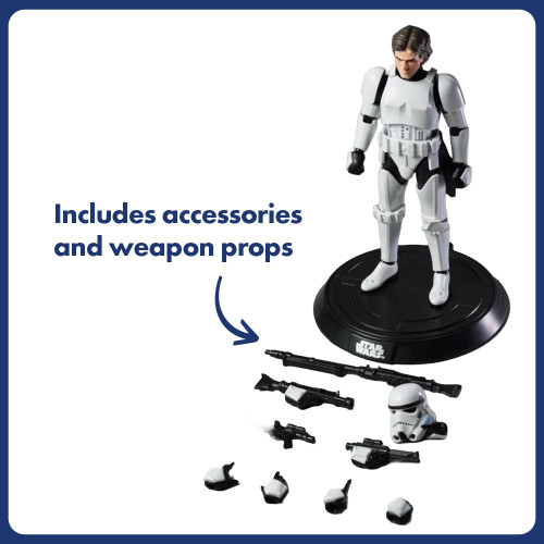 Blokees Figures Star Wars Han Solo Stormtrooper Disguise
