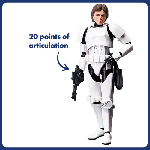 Blokees Figures Star Wars Han Solo Stormtrooper Disguise