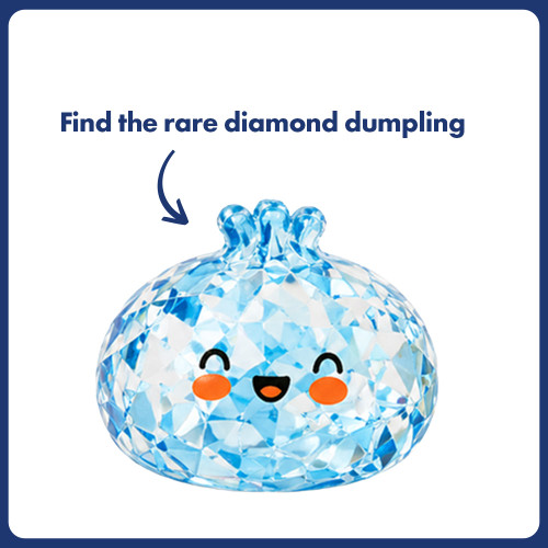 Squishy Dumpling Diamond Bao Bun Blind Box