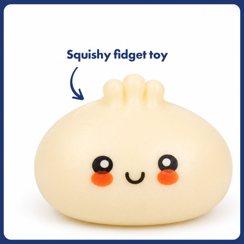 Squishy Dumpling Diamond Bao Bun Blind Box