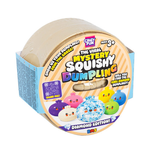 Squishy Dumpling Diamond Bao Bun Blind Box