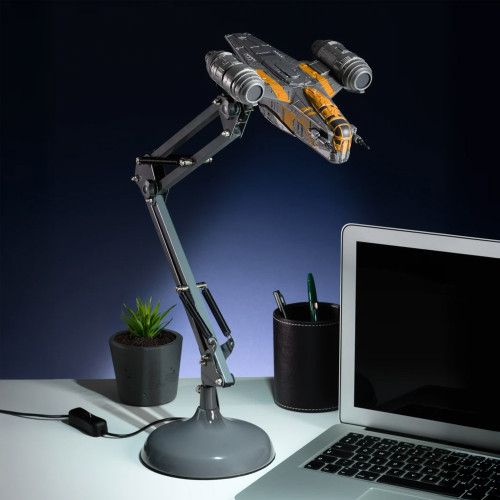 Star Wars Mandalorian Razor Crest Ship Poseable Desk Light