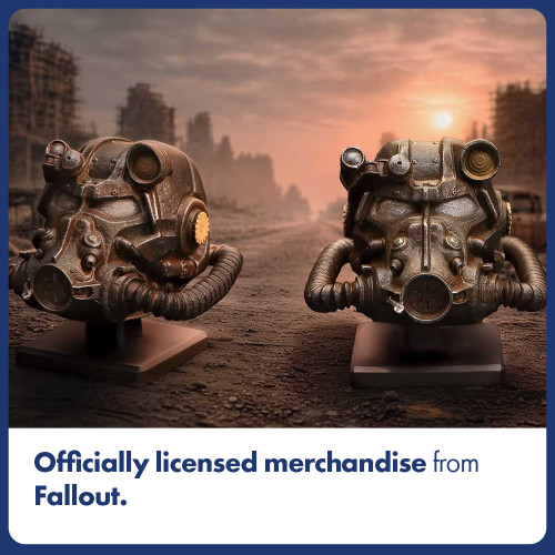 Fallout T-60 Helmet Replica with Stand
