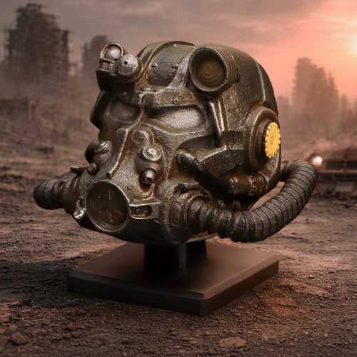 Fallout T-60 Helmet Replica with Stand