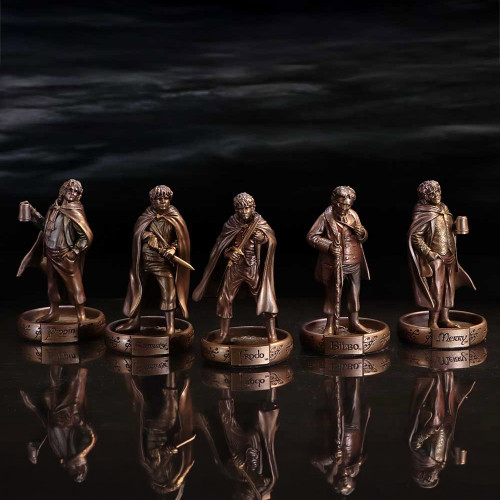 The Lord of the Rings Hobbit Statues Set of 5