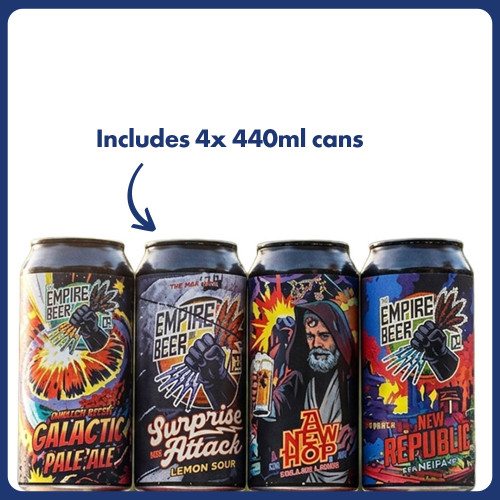 Star Wars Empire Beer Father's Day Thirst Aid Kit Craft Ale Gift Box