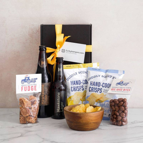 Diddly Squat Clarkson's Farm Beer & Snacks Gift Hamper