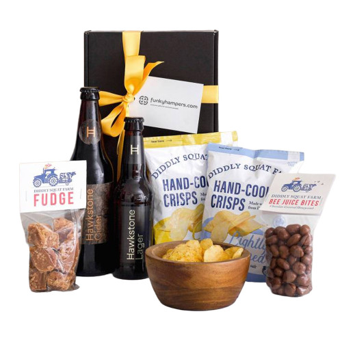 Diddly Squat Clarkson's Farm Beer & Snacks Gift Hamper