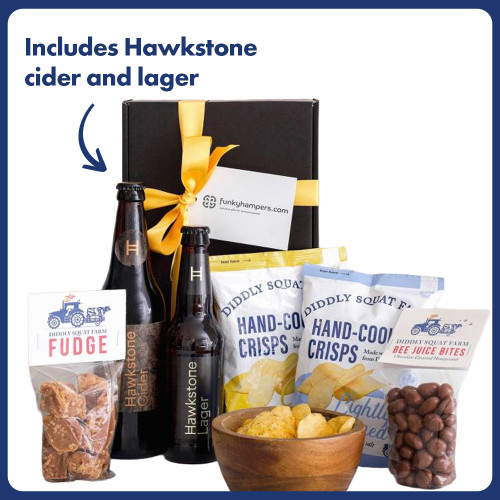 Diddly Squat Clarkson's Farm Beer & Snacks Gift Hamper