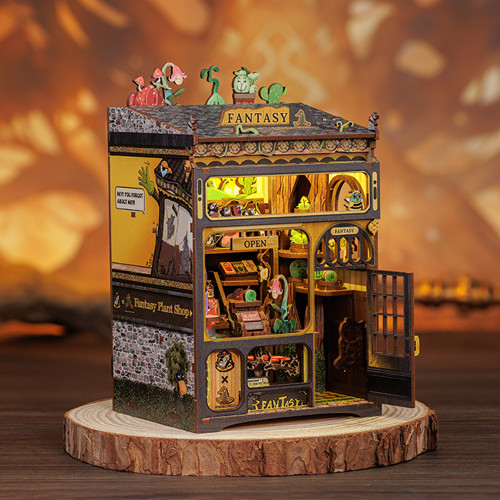Figure D'art Fantasy Plant Shop DIY Book Nook Kit