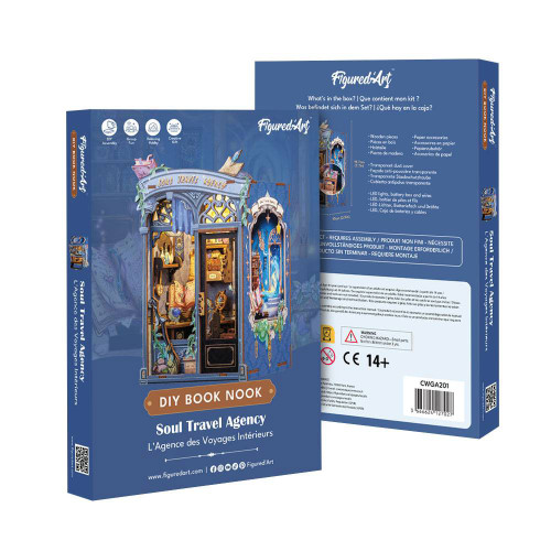 Figure D'art Soul Travel Agency DIY Book Nook Kit