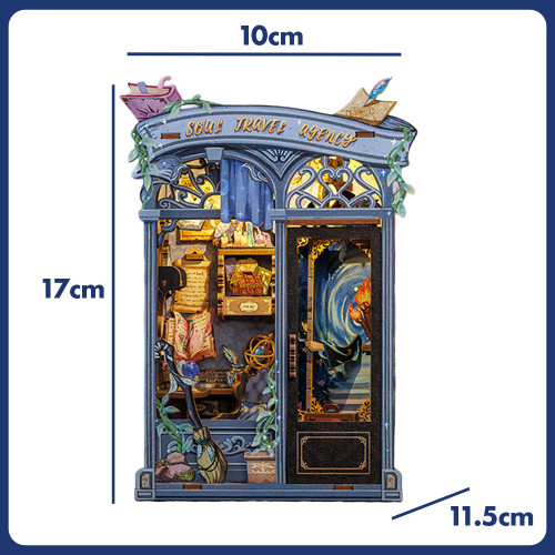 Figure D'art Soul Travel Agency DIY Book Nook Kit