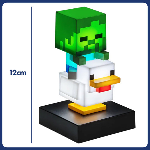 Minecraft Chicken Jockey Icon Light