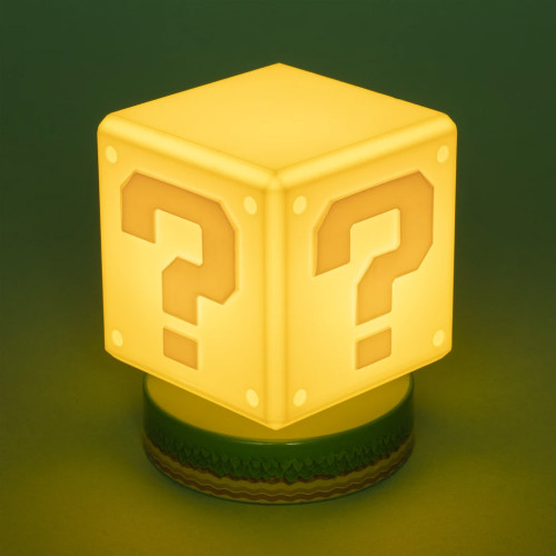 Nintendo Super Mario Question Block Icon Light