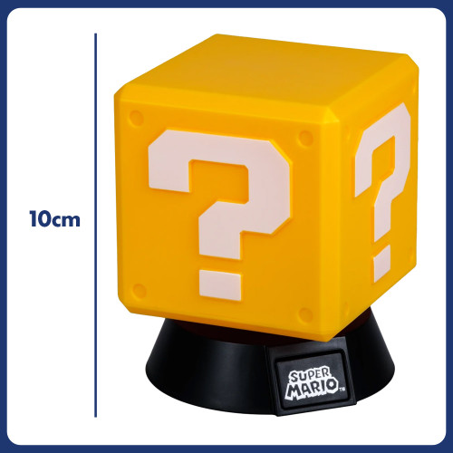 Nintendo Super Mario Question Block Icon Light