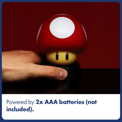 Nintendo Super Mario Mushroom Icon Light