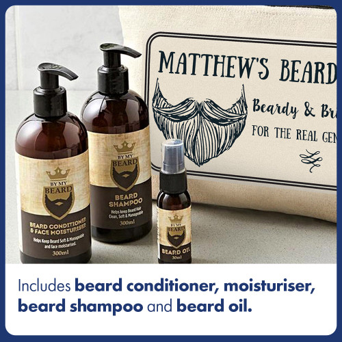 Personalised Beardy & Brilliant Beard Kit