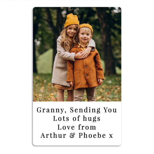 Personalised Photo Metal Wallet Card