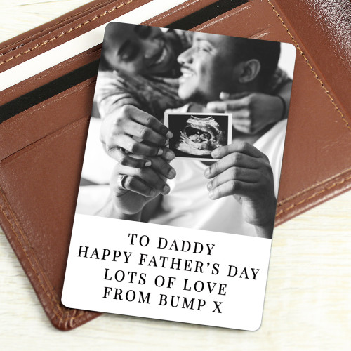 Personalised Photo Metal Wallet Card