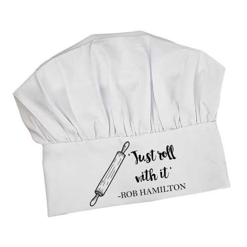Personalised Roll With It Chef Hat
