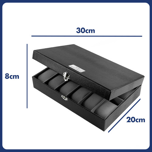 Personalised Luxury 12 Piece Watch Box