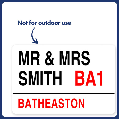 Personalised London Street Sign