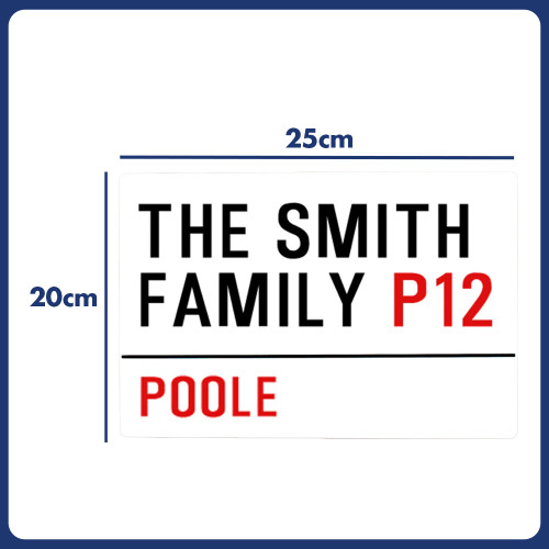 Personalised London Street Sign