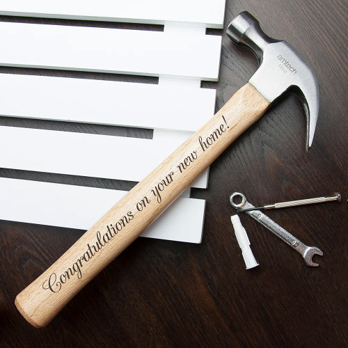 Personalised Wooden Claw Hammer