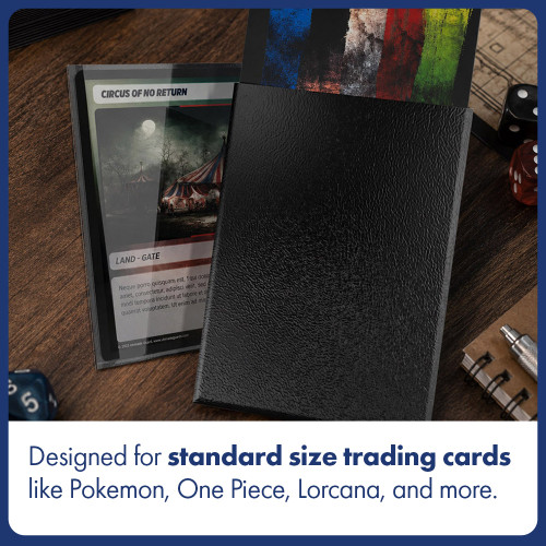 Ultimate Guard Cortex Sleeves Standard Size Set of 100 Black