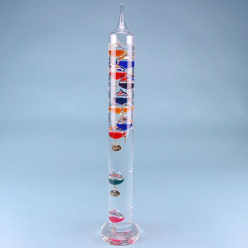 Galileo Thermometer Mixed Colours