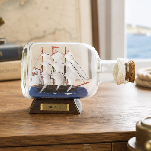 HMS Victory Ship in Bottle