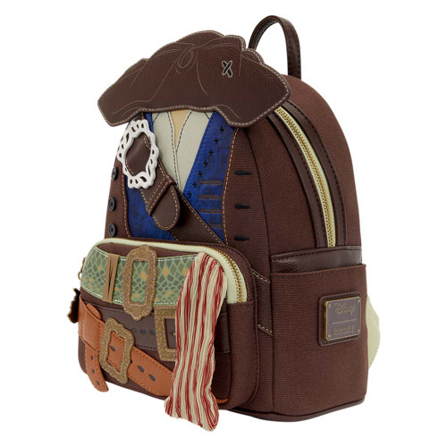 Pirates of the Caribbean Captain Jack Sparrow Loungefly Mini Backpack