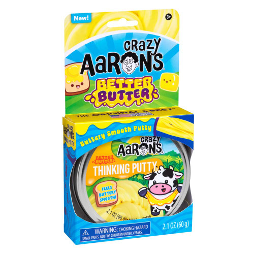 Crazy Aaron's Thinking Putty Tin Better Butter