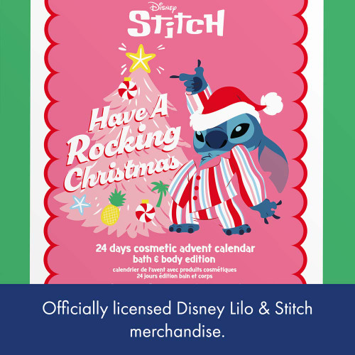 Disney Lilo & Stitch 24 Days Rockin' Cosmetic Advent Calendar