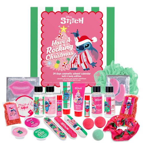 Disney Lilo & Stitch 24 Days Rockin' Cosmetic Advent Calendar