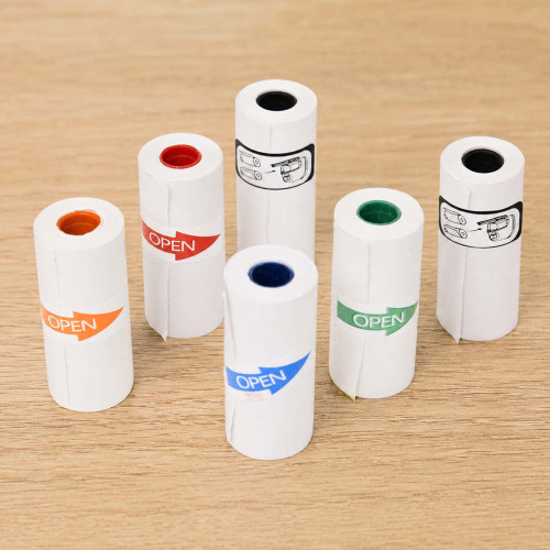 RED5 Colour Thermal Printer Paper Refill Pack of 6
