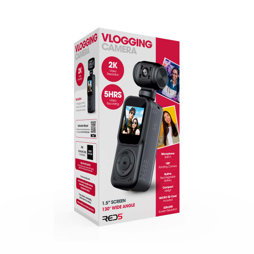 RED5 Rechargeable Vlogging Camera