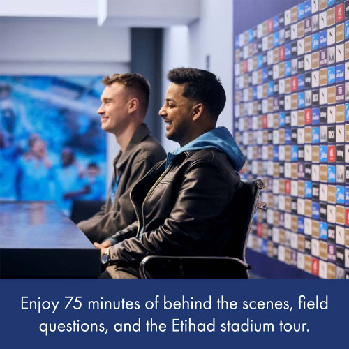 Manchester City Football Club Stadium Tour for Two Adults Experience