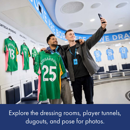 Manchester City Football Club Stadium Tour for Two Adults Experience