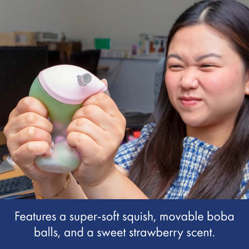 Matcha Boba Squish-Tea Stress Toy