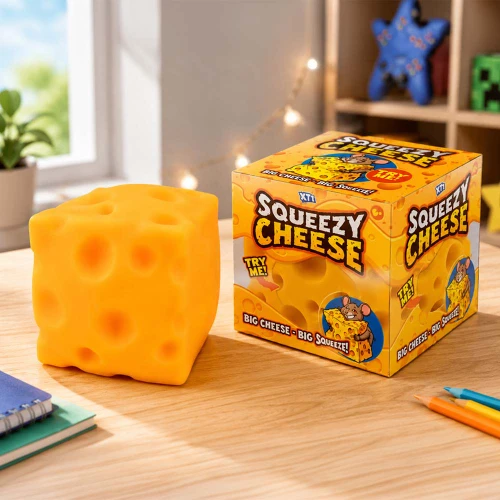 Squeezy Cheese Block