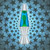 Lava 14" Lava Lamp Blue/Green Liquid - Silver Base and Cap