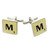 Scrabble Cufflinks Letter M