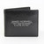 Personalised Classic Black Wallet