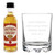 Personalised Whisky Glass & Southern Comfort Miniature Set