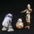 C3P0, R2D2 and BB8 3 Pack