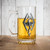 Skyrim Dragon Symbol Glass Stein