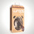 Wraps Natural Headphones with Mic – Brown Faux Leather