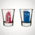 Doctor Who TARDIS and Dalek 1.5OZ Shot Glasses